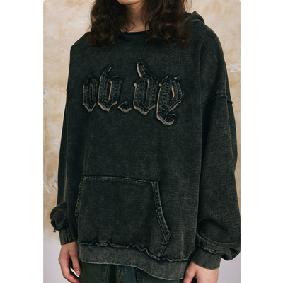 주문 겨울 여성용 핫 히드 티셔츠 드롭 어깨 빈티지 더블 레이어 디자인 S-6XL online manufacture