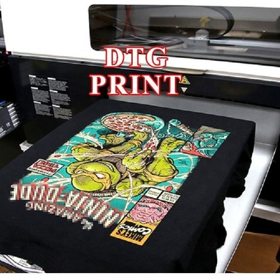 맞춤형 Dtg 그래픽 프린트 초대형 검은색 빈색 중량 180gsm 면화 티셔츠 남성
