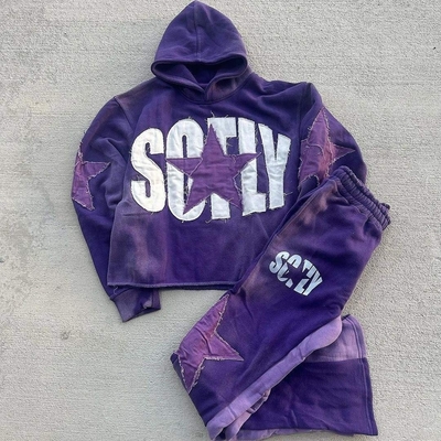 400그램 맞춤 embroidered hoodie 세트